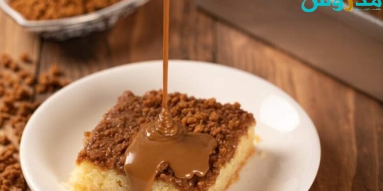 الذ طريقة لتحضير بسبوسة اللوتس