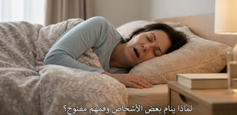 التنفس من الفم أثناء النوم