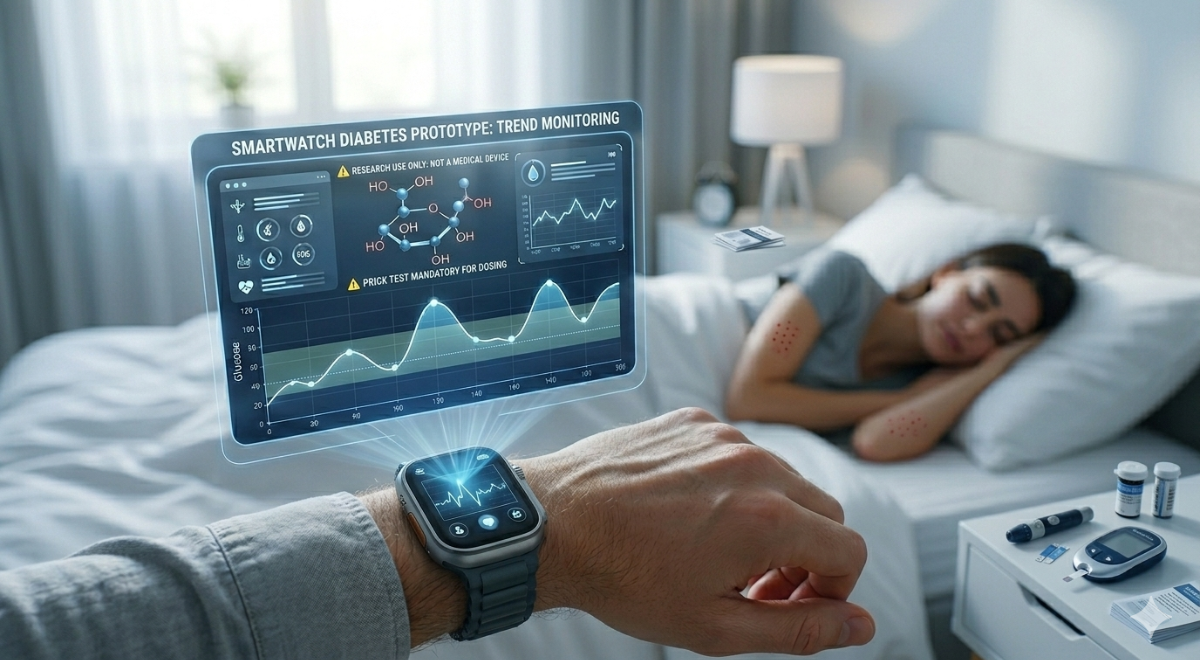 تتبع السكر عبر الساعات الذكية 2026: هل انتهى عصر الوخز؟
